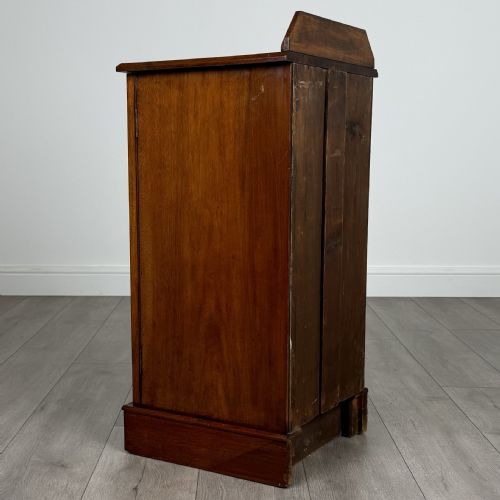 ANTIQUE 20TH CENTURY GOOD QUALITY POT CUPBOARD IN WALNUT - ADDITIONAL PHOTO 4