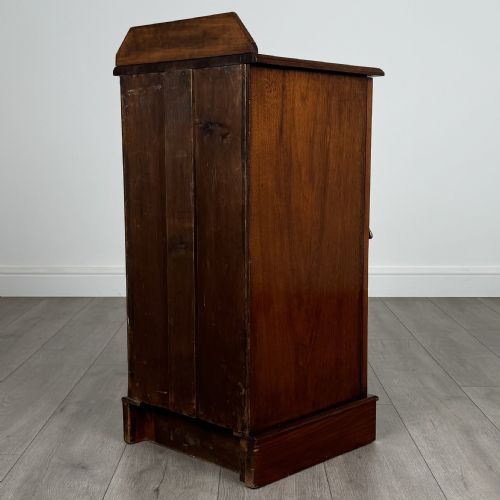 ANTIQUE 20TH CENTURY GOOD QUALITY POT CUPBOARD IN WALNUT - ADDITIONAL PHOTO 6