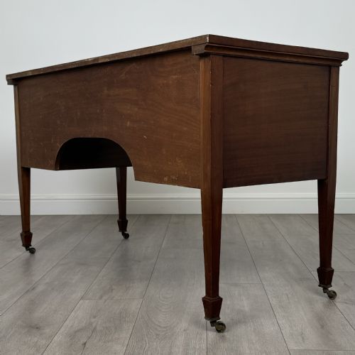 ANTIQUE 20TH CENTURY FINE QUALITY DESK IN MAHOGANY - ADDITIONAL PHOTO 6
