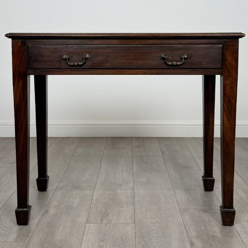 antique 20th century writing table in mahogany - CATEGORY: ANTIQUE TABLES - DATED EDWARDIAN