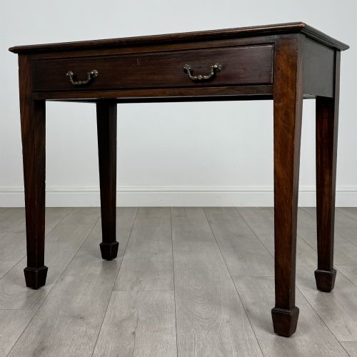ANTIQUE 20TH CENTURY WRITING TABLE IN MAHOGANY - ADDITIONAL PHOTO 1