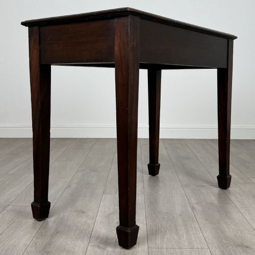 ANTIQUE 20TH CENTURY WRITING TABLE IN MAHOGANY - ADDITIONAL PHOTO 2