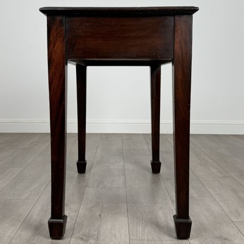 ANTIQUE 20TH CENTURY WRITING TABLE IN MAHOGANY - ADDITIONAL PHOTO 3