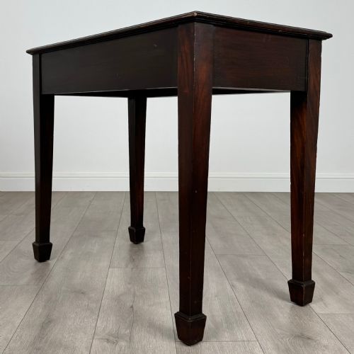 ANTIQUE 20TH CENTURY WRITING TABLE IN MAHOGANY - ADDITIONAL PHOTO 5