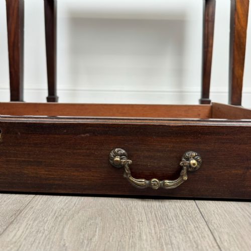 ANTIQUE 20TH CENTURY WRITING TABLE IN MAHOGANY - ADDITIONAL PHOTO 10