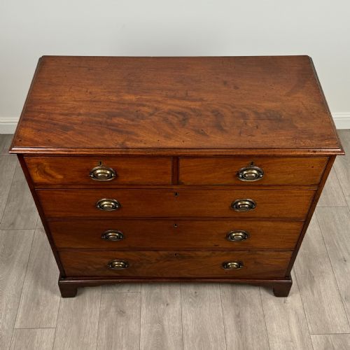 ANTIQUE 18TH CENTURY CHEST OF DRAWERS IN MAHOGANY - ADDITIONAL PHOTO 8
