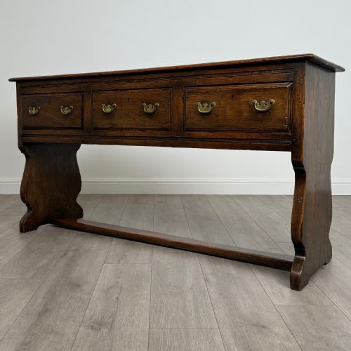 ANTIQUE 20TH CENTURY FINE QUALITY SIDEBOARD IN OAK - ADDITIONAL PHOTO 1