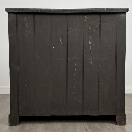 ANTIQUE 20TH CENTURY GOOD QUALITY WALNUT CHEST OF DRAWERS - ADDITIONAL PHOTO 3