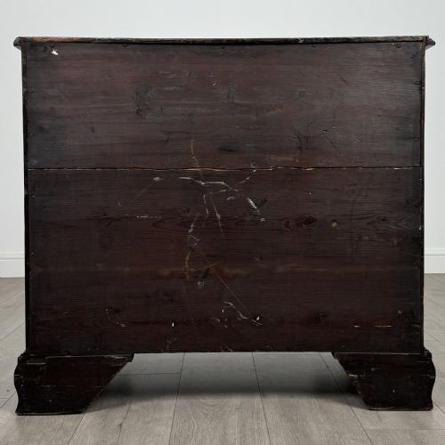 ANTIQUE 18TH CENTURY SMALL CHEST OF DRAWERS IN MAHOGANY - ADDITIONAL PHOTO 3
