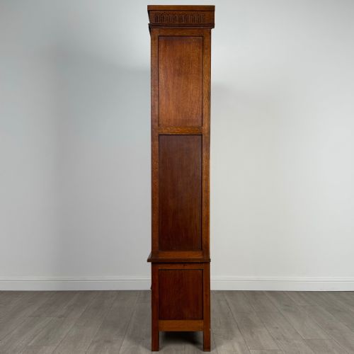 ANTIQUE 20TH CENTURY GOOD QUALITY WARDROBE IN OAK - ADDITIONAL PHOTO 2