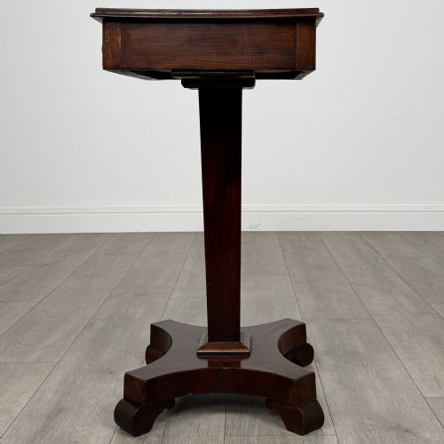 ANTIQUE 19TH CENTURY SIDE TABLE IN MAHOGANY - ADDITIONAL PHOTO 2