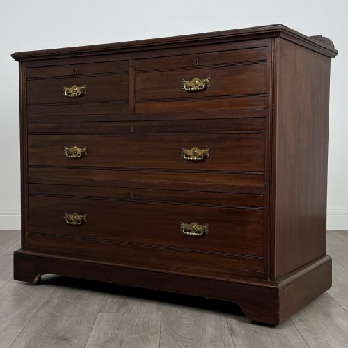 ANTIQUE 20TH CENTURY CHEST OF DRAWERS IN WALNUT - ADDITIONAL PHOTO 1