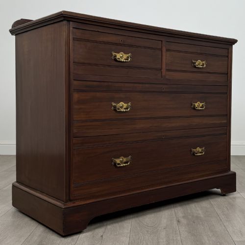 ANTIQUE 20TH CENTURY CHEST OF DRAWERS IN WALNUT - ADDITIONAL PHOTO 7