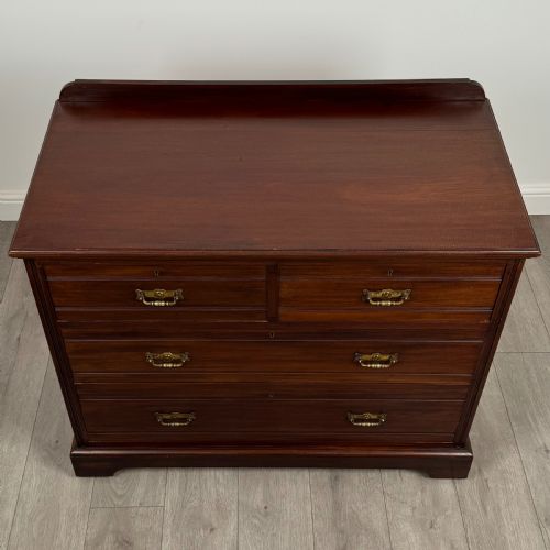 ANTIQUE 20TH CENTURY CHEST OF DRAWERS IN WALNUT - ADDITIONAL PHOTO 8