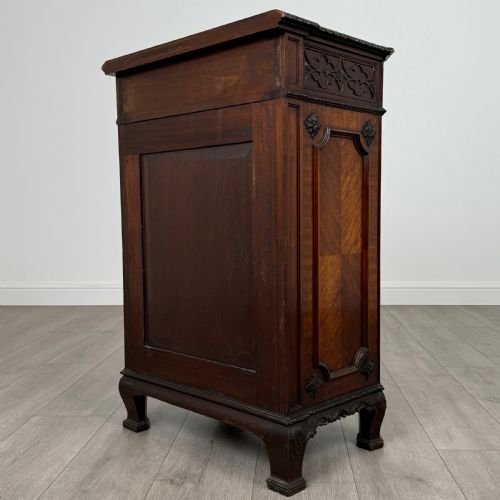ANTIQUE 20TH CENTURY FINE QUALITY CABINET IN MAHOGANY - ADDITIONAL PHOTO 6