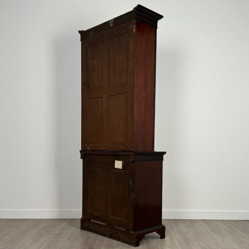 ANTIQUE 19TH CENTURY CHIPPENDALE STYLE BOOKCASE - ADDITIONAL PHOTO 6