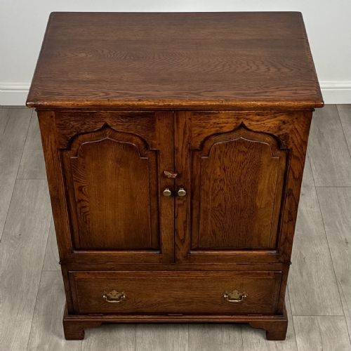 ANTIQUE 20TH CENTURY CUPBOARD IN OAK - ADDITIONAL PHOTO 9