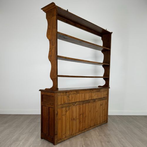 ANTIQUE 20TH CENTURY FINE QUALITY DRESSER IN OAK - ADDITIONAL PHOTO 5