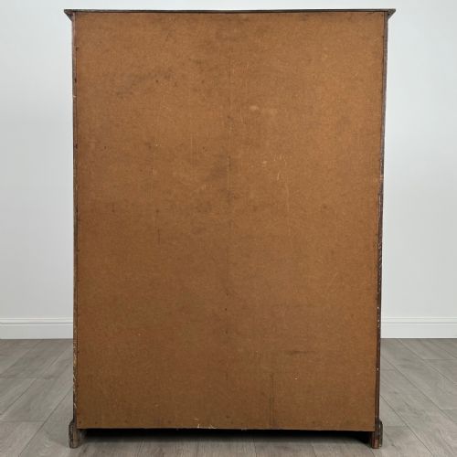ANTIQUE 20TH CENTURY SMALL OAK WARDROBE OF GOOD QUALITY - ADDITIONAL PHOTO 5