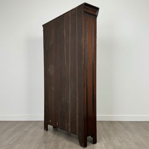 ANTIQUE 20TH CENTURY FINE QUALITY WARDROBE IN OAK - ADDITIONAL PHOTO 6
