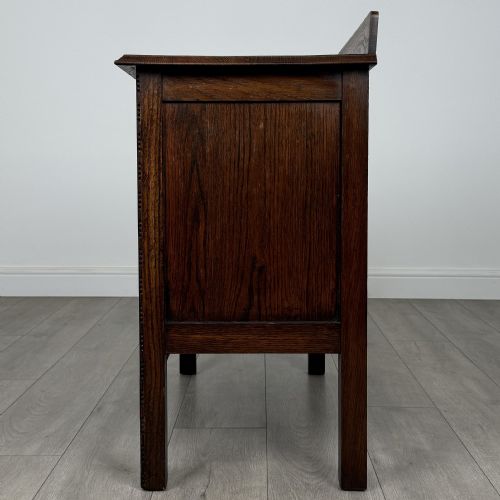 ANTIQUE 20TH CENTURY GOOD QUALITY CUPBOARD IN OAK - ADDITIONAL PHOTO 3