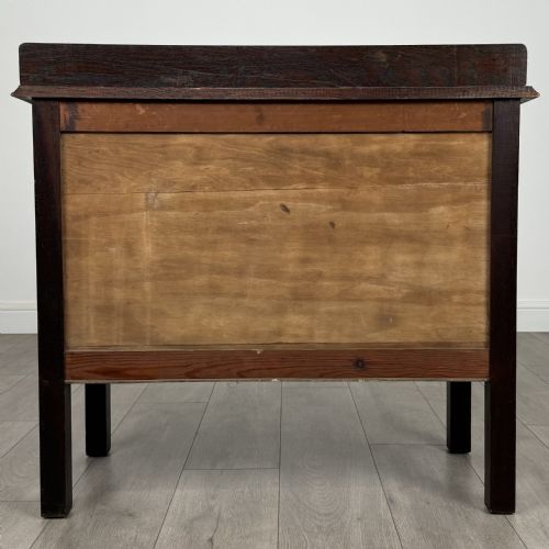 ANTIQUE 20TH CENTURY GOOD QUALITY CUPBOARD IN OAK - ADDITIONAL PHOTO 5