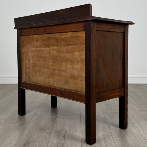 ANTIQUE 20TH CENTURY GOOD QUALITY CUPBOARD IN OAK - ADDITIONAL PHOTO 6