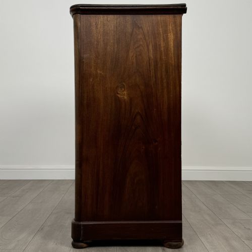 ANTIQUE 19TH CENTURY CHEST OF DRAWERS IN MAHOGANY - ADDITIONAL PHOTO 2
