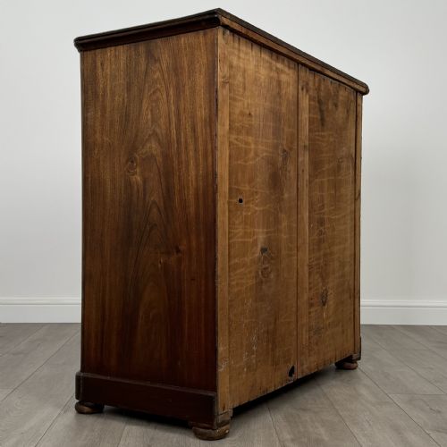 ANTIQUE 19TH CENTURY CHEST OF DRAWERS IN MAHOGANY - ADDITIONAL PHOTO 3