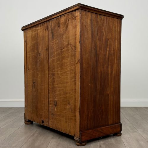 ANTIQUE 19TH CENTURY CHEST OF DRAWERS IN MAHOGANY - ADDITIONAL PHOTO 4
