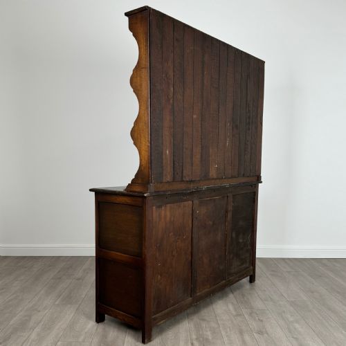 ANTIQUE 20TH CENTURY GOOD QUALITY DRESSER IN OAK - ADDITIONAL PHOTO 4