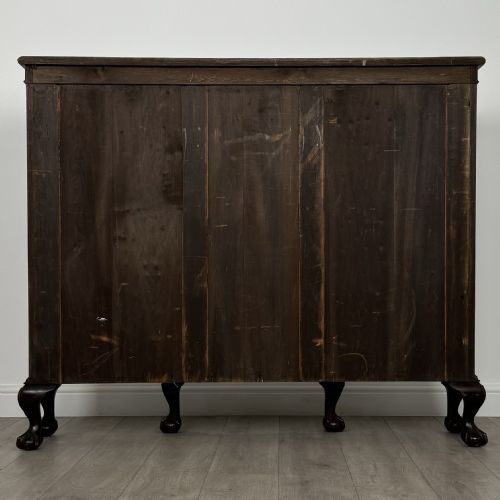 ANTIQUE 20TH CENTURY FINE QUALITY DISPLAY CABINET IN MAHOGANY - ADDITIONAL PHOTO 5