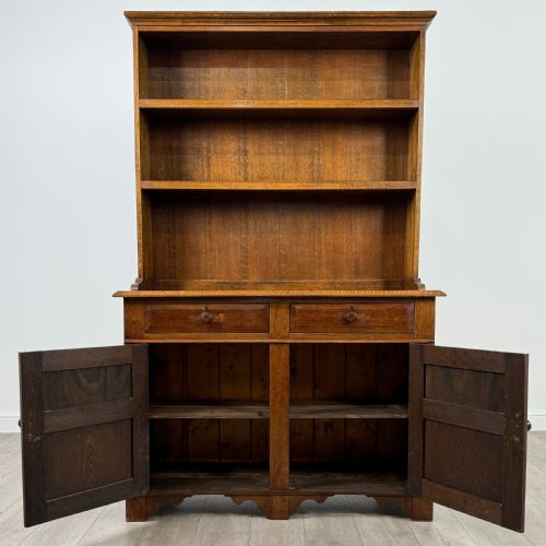 ANTIQUE 20TH CENTURY GOOD QUALITY DRESSER IN OAK - ADDITIONAL PHOTO 1