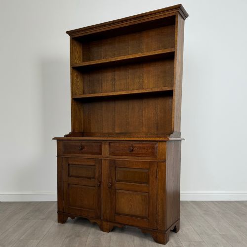 ANTIQUE 20TH CENTURY GOOD QUALITY DRESSER IN OAK - ADDITIONAL PHOTO 2