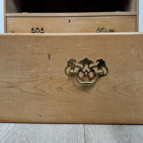 ANTIQUE 19TH CENTURY PINE CHEST OF DRAWERS - ADDITIONAL PHOTO 10