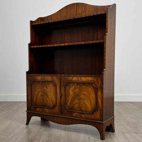 ANTIQUE 20TH CENTURY BOOKCASE IN MAHOGANY - ADDITIONAL PHOTO 3