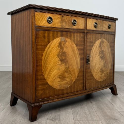 ANTIQUE 20TH CENTURY GOOD QUALITY CUPBOARD IN MAHOGANY - ADDITIONAL PHOTO 8