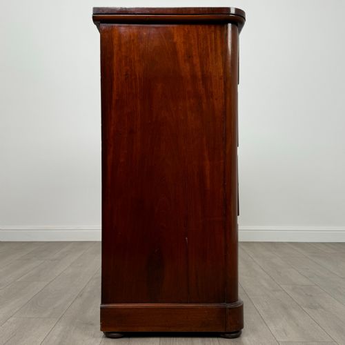 ANTIQUE 19TH CENTURY FINE QUALITY CHEST OF DRAWERS IN MAHOGANY - ADDITIONAL PHOTO 6