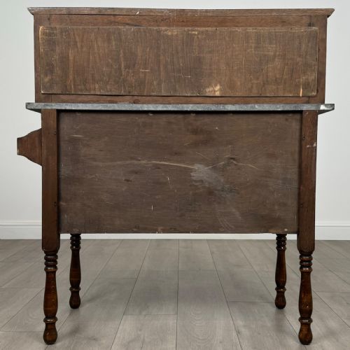 ANTIQUE 20TH CENTURY WASHSTAND IN OAK - ADDITIONAL PHOTO 5