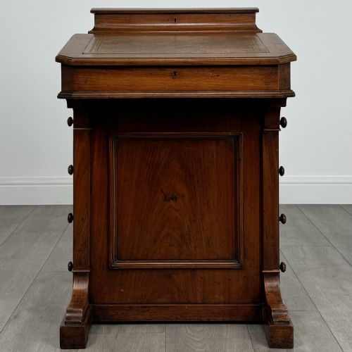 ANTIQUE 19TH CENTURY DAVENPORT DESK IN WALNUT - ADDITIONAL PHOTO 1