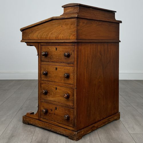ANTIQUE 19TH CENTURY DAVENPORT DESK IN WALNUT - ADDITIONAL PHOTO 4