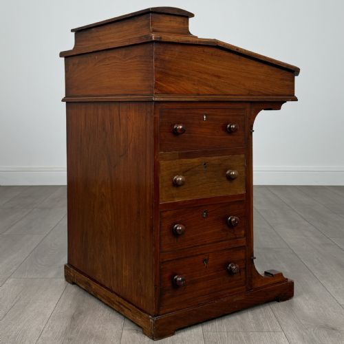 ANTIQUE 19TH CENTURY DAVENPORT DESK IN WALNUT - ADDITIONAL PHOTO 6