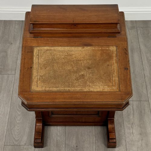ANTIQUE 19TH CENTURY DAVENPORT DESK IN WALNUT - ADDITIONAL PHOTO 9