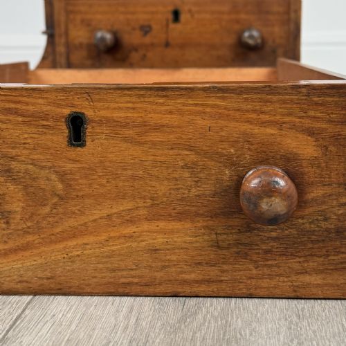 ANTIQUE 19TH CENTURY DAVENPORT DESK IN WALNUT - ADDITIONAL PHOTO 14