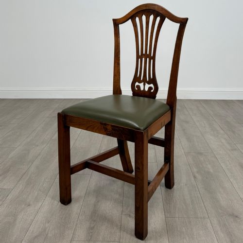ANTIQUE 20TH CENTURY SET OF 4 MAHOGANY DINING CHAIRS - ADDITIONAL PHOTO 1