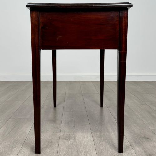 ANTIQUE 20TH CENTURY WRITING TABLE IN MAHOGANY - ADDITIONAL PHOTO 2