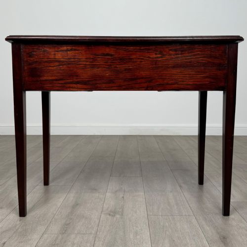 ANTIQUE 20TH CENTURY WRITING TABLE IN MAHOGANY - ADDITIONAL PHOTO 4