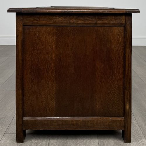 ANTIQUE 20TH CENTURY BLANKET BOX IN OAK - ADDITIONAL PHOTO 6