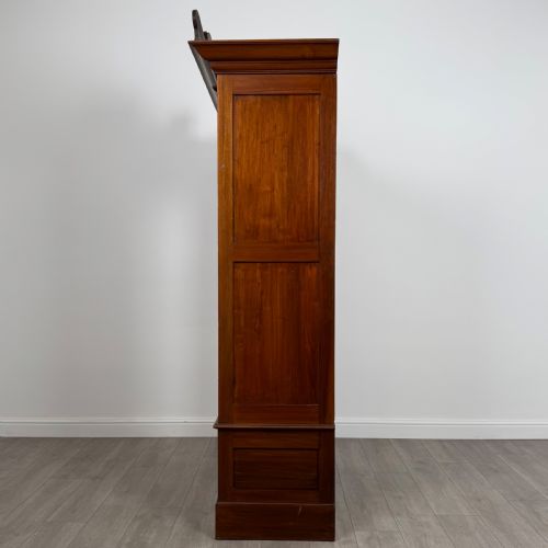 ANTIQUE 20TH CENTURY ART NOUVEAU STYLE WARDROBE IN BURR WALNUT - ADDITIONAL PHOTO 12