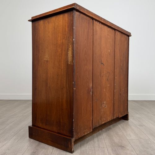 ANTIQUE 19TH CENTURY GOOD QUALITY MAHOGANY CHEST OF DRAWERS - ADDITIONAL PHOTO 3